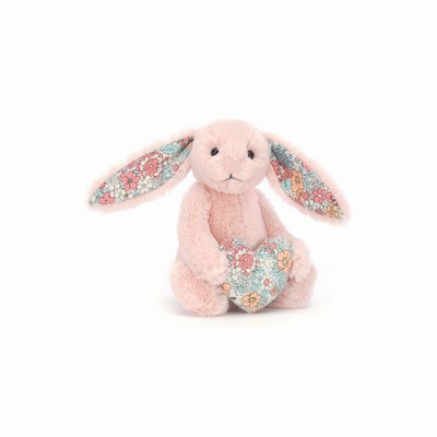 Jellycat Blossom Heart Bunny New Zealand | KIBAF1807